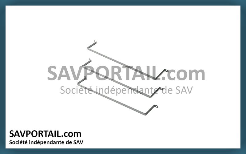 Kit de fixation pour kit batterie FULL24-DUO24 MOTORISATION PLUS KITFIXBATT