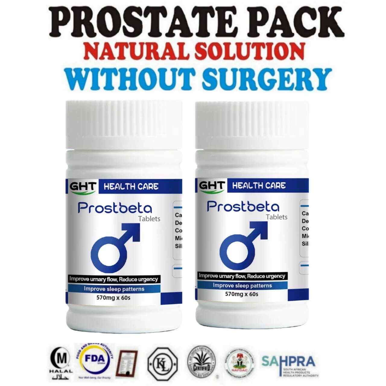 Full pack prostate enlargement solution
