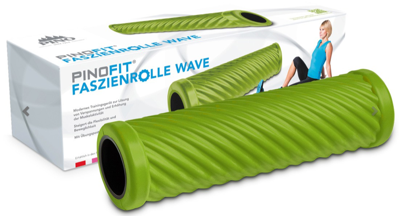 Pino Faszienrolle Wave lime