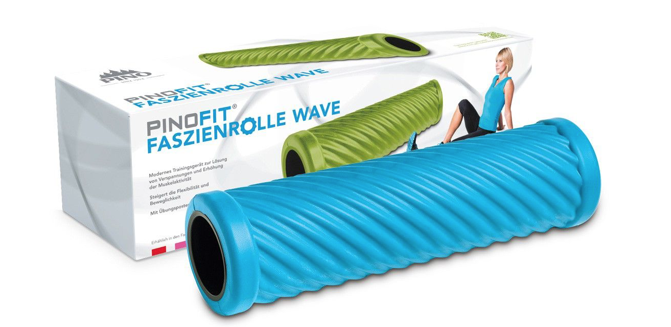 Pino Faszienrolle Wave azure