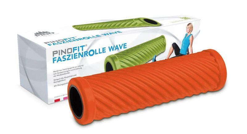Pino Faszienrolle Wave orange