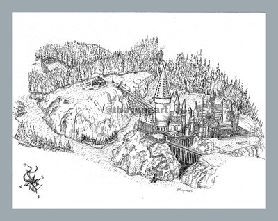 Carte de Poudlard