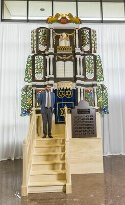 The Restored Torah Ark of Sidra Poland