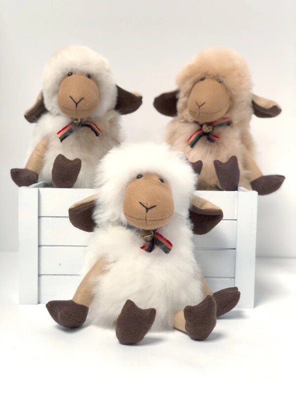 Stuffed Animal Sheep- carmel