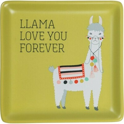 Llama Love You Trinket Tray