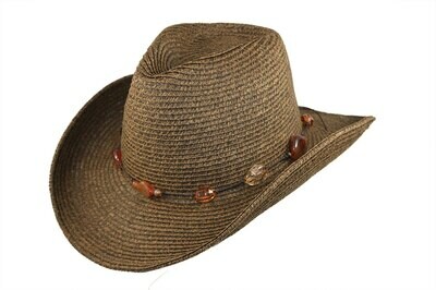 Bead Brown women’s Cowboy Hat