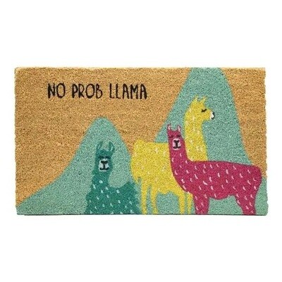 Llama Welcome Mat