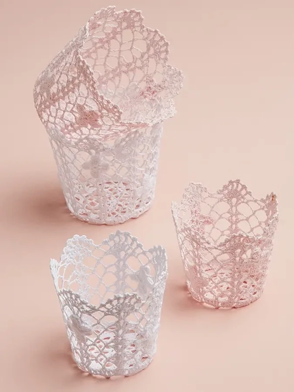 Lace Gift Pot