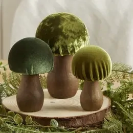 Velvet Mushroom Set