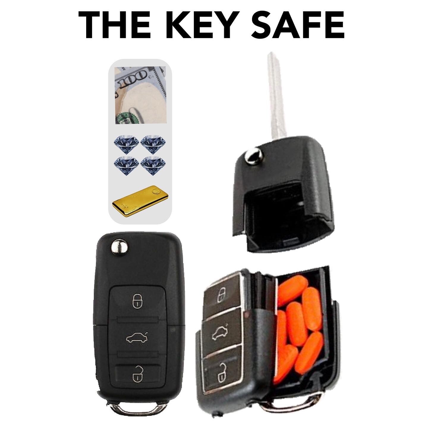 **Waterproof Version** Key Safe Stash (4PACK)
