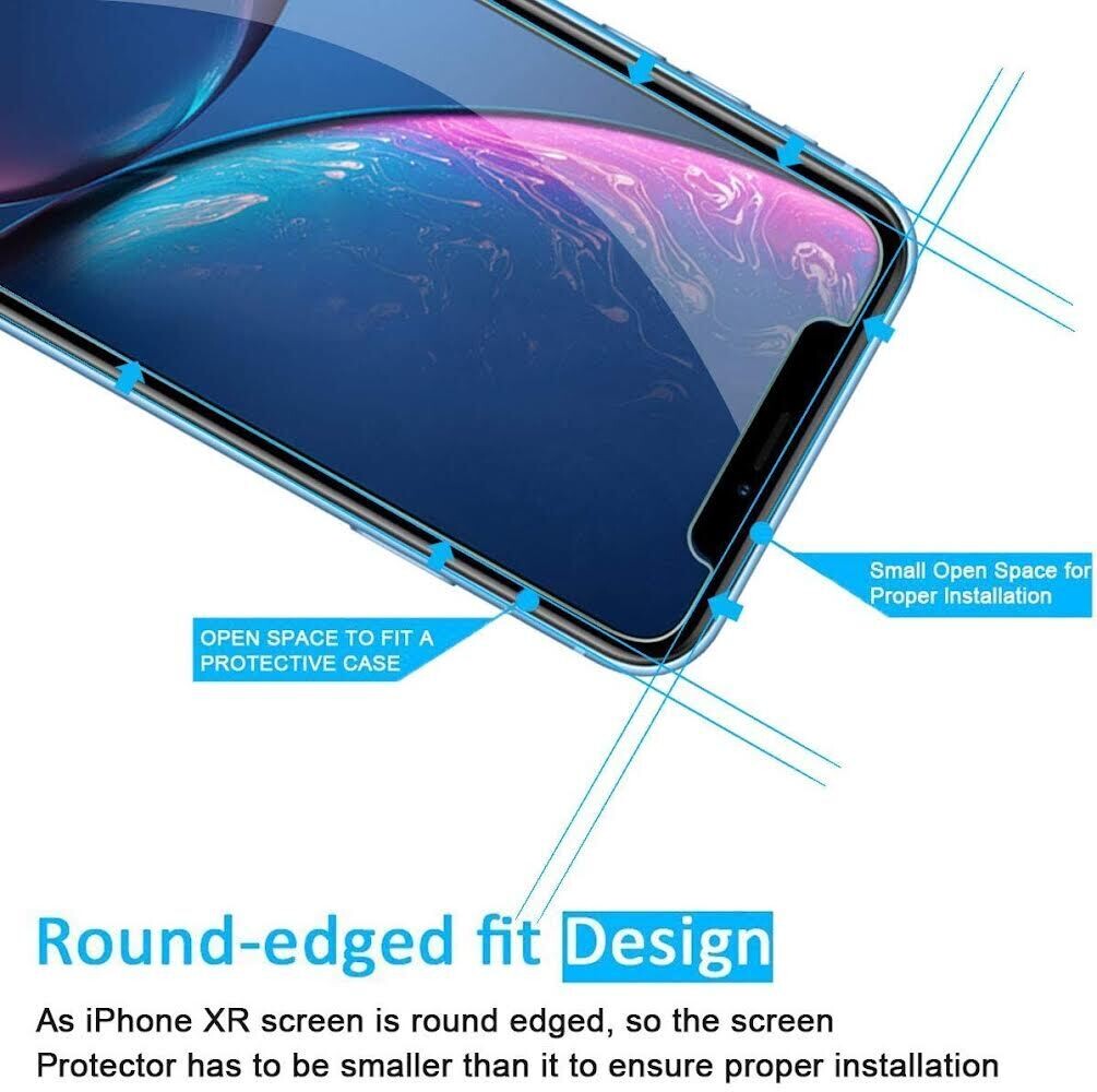3 Glass Screen Protector for iPhone 12[6.1 inch]