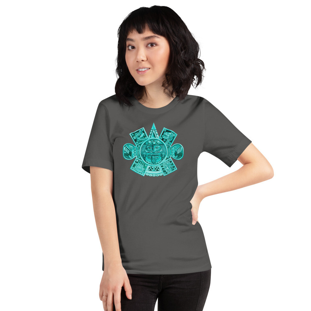 Aztec Calendar Core Short-Sleeve Unisex T-Shirt