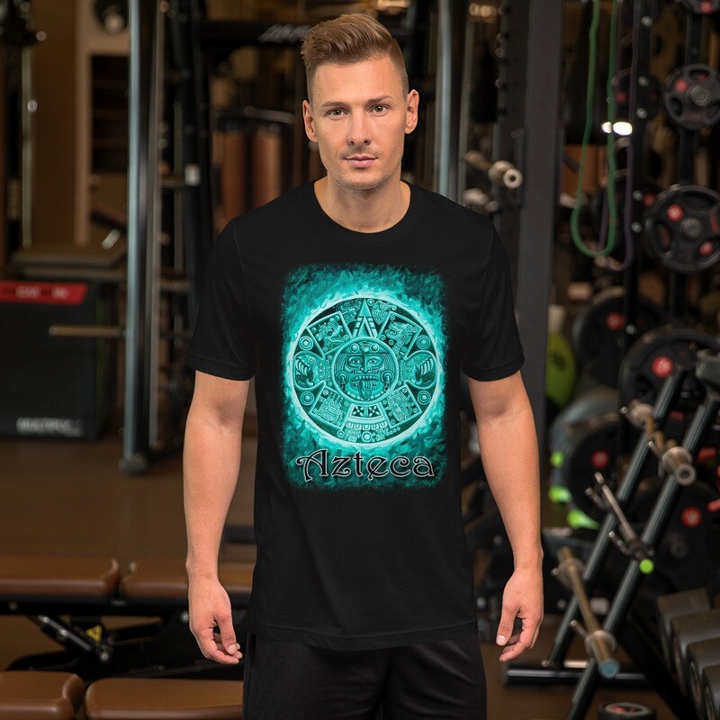 Aztec Calendar Short-Sleeve Unisex T-Shirt