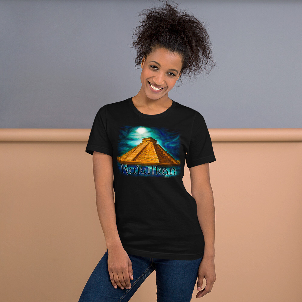 Kukulkan Pyramid Short-Sleeve Unisex T-Shirt