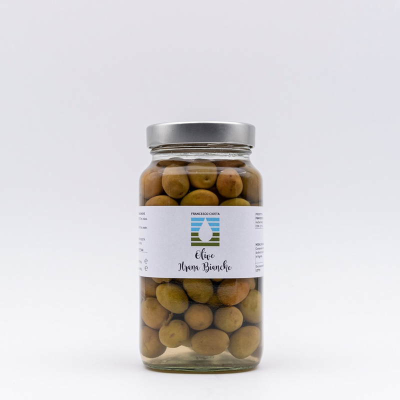 Olive in salamoia Itrana Bianche