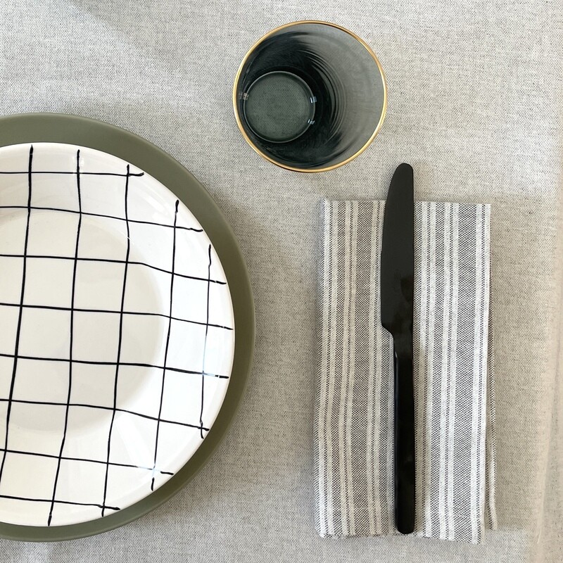 Mantel Gris a medida