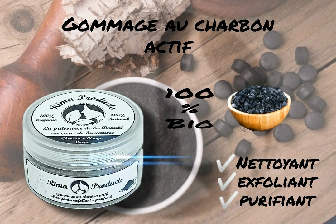 Gommage au charbon actif