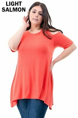 Cold Shoulder Flowy Tunic