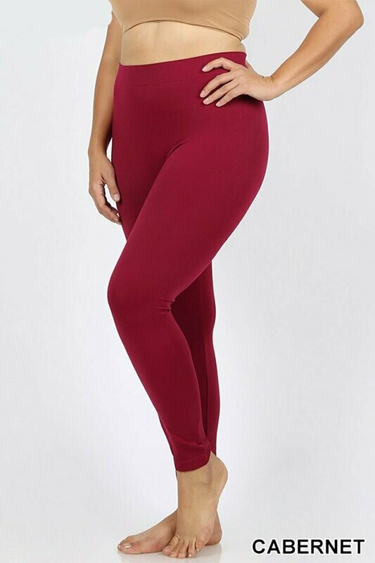 Seamless Classic Silky Soft Leggings - Standard, Plus and Queen