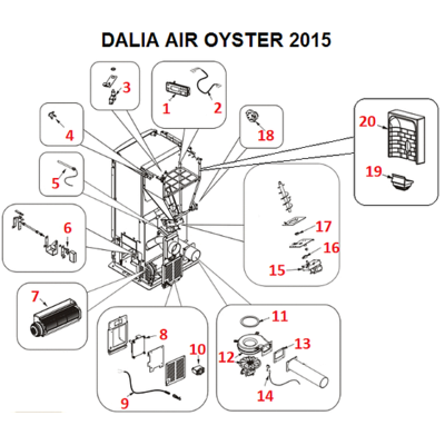 Dalia OYSTER AIR 2015