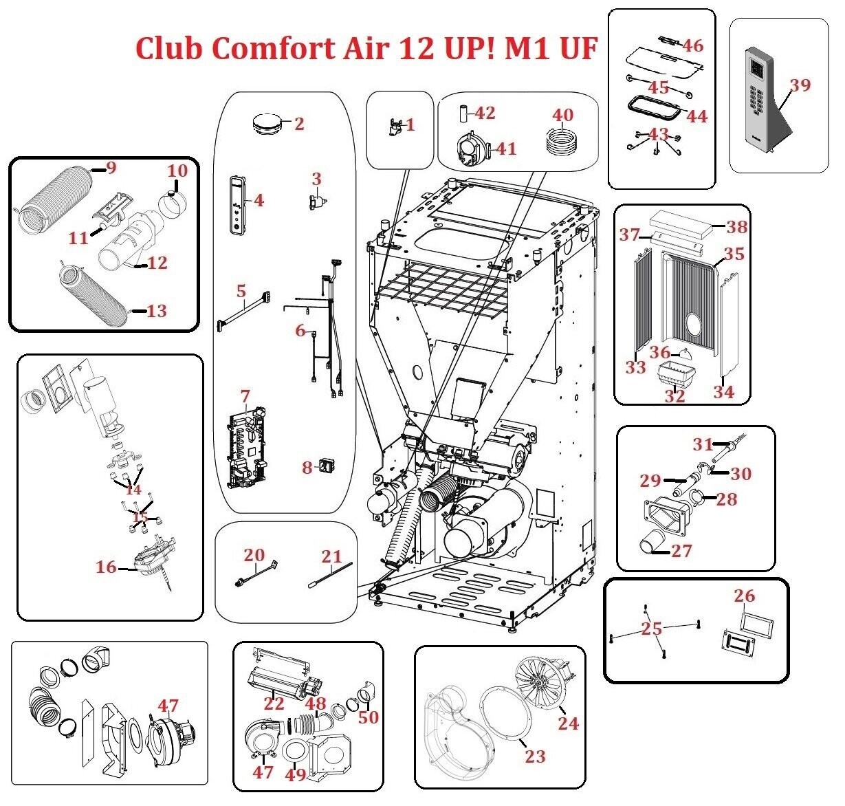 Club Comfort Air 12 UP! M1 UF