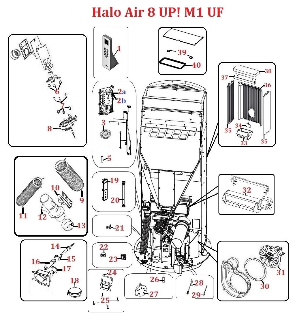 Halo Air 8 UP! M1 UF