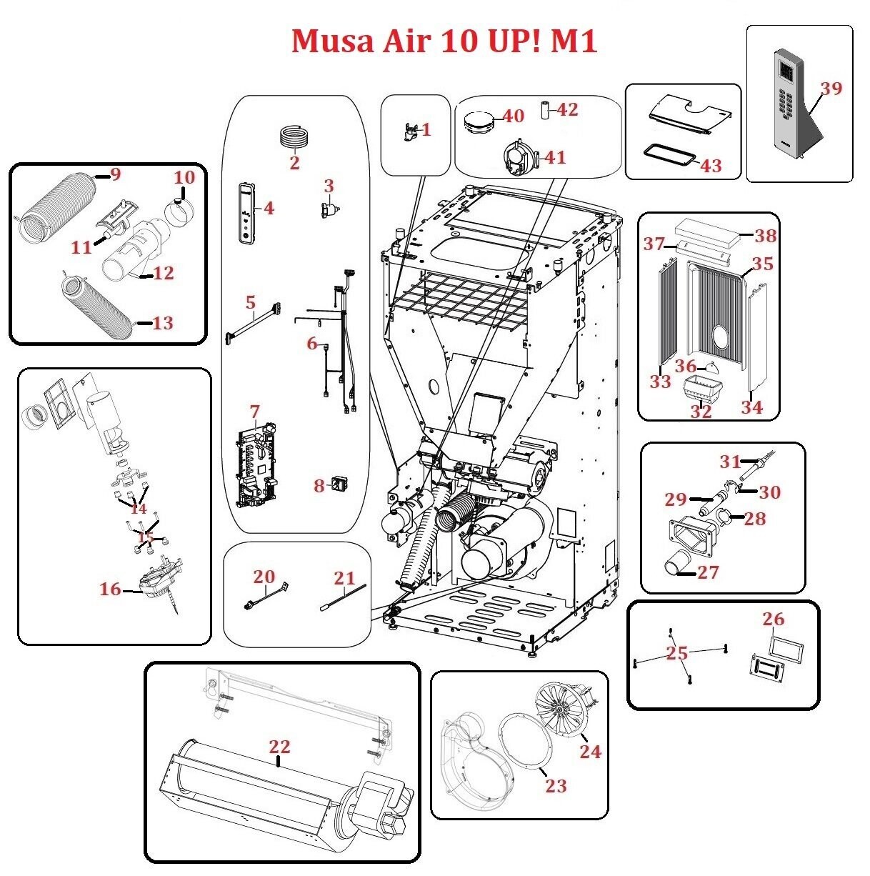 Musa Air 10 UP! M1 UF