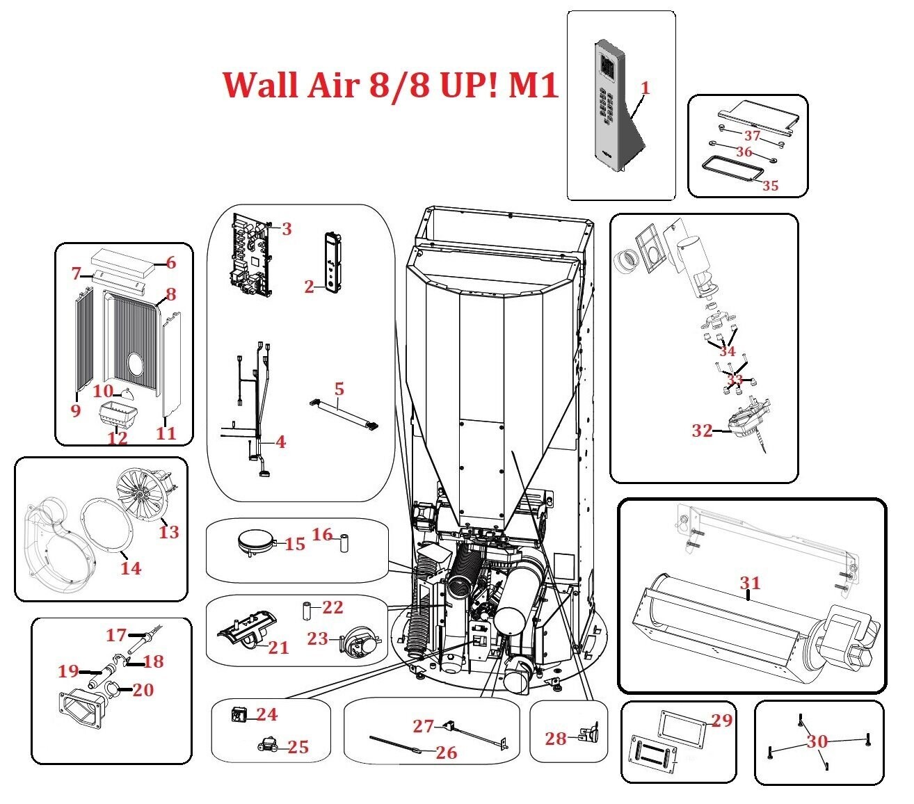 Wall Air 8 / 8 UP! M1