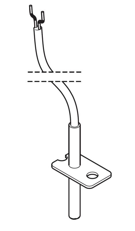 Sonde de température des fumées référence 1042004200