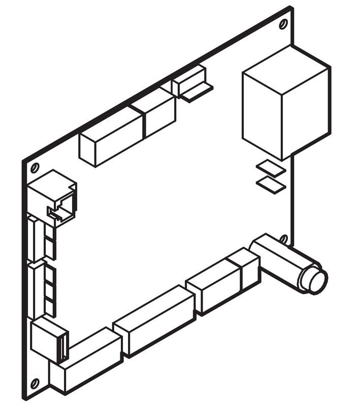 Carte mère pour LX 9UP AIR et INSIDE X9 AIR référence 1184084700