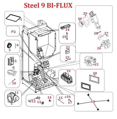 Steel 9 Bi-Flux