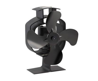 Ventilateur diffuseur d'air chaud rotatif pour poêle à bois