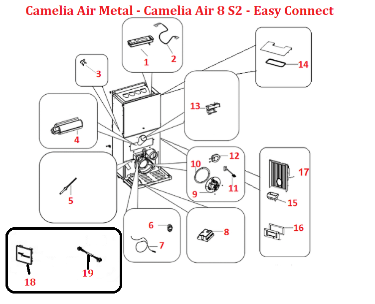 Camelia Air Metal - Camelia Air 8 S2 - Easy Connect