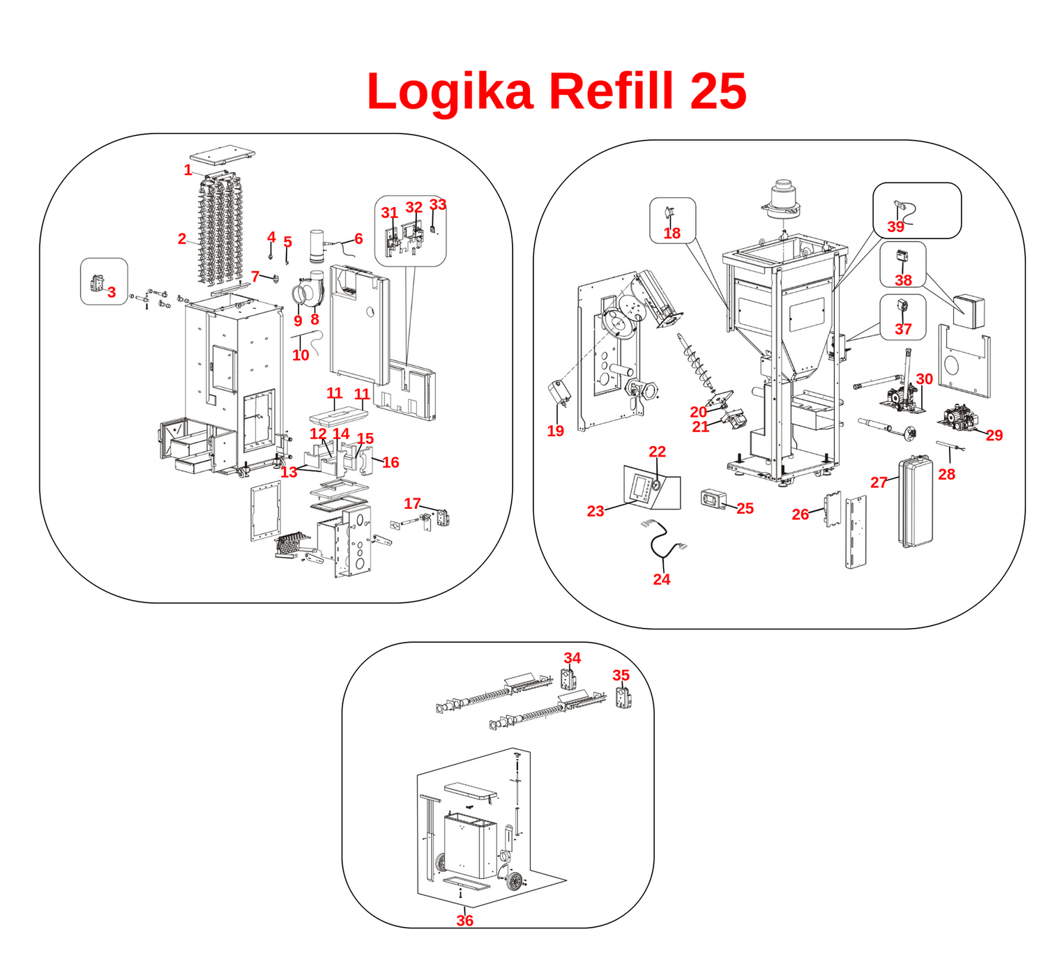 Logika Refill 25