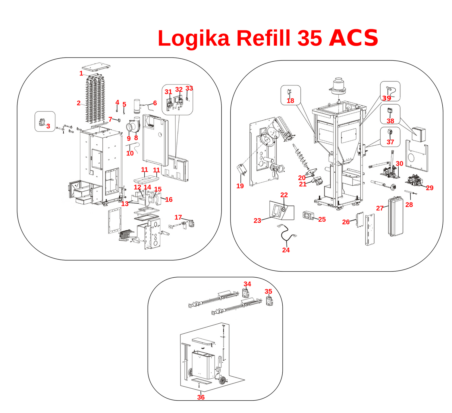 Logika Refill 35 ACS