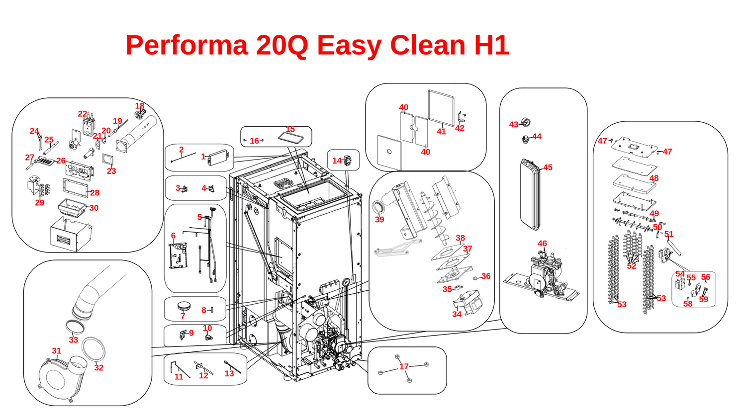 Performa 20Q Easy Clean H1