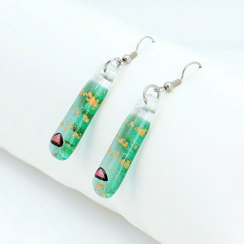 Boucles d'oreilles Rivière longues