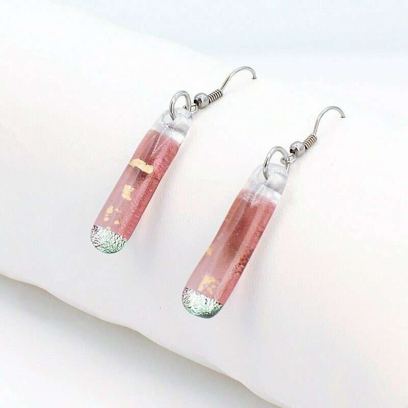 Boucles d'oreilles Aurore longues