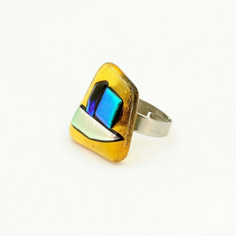 Bague jaune