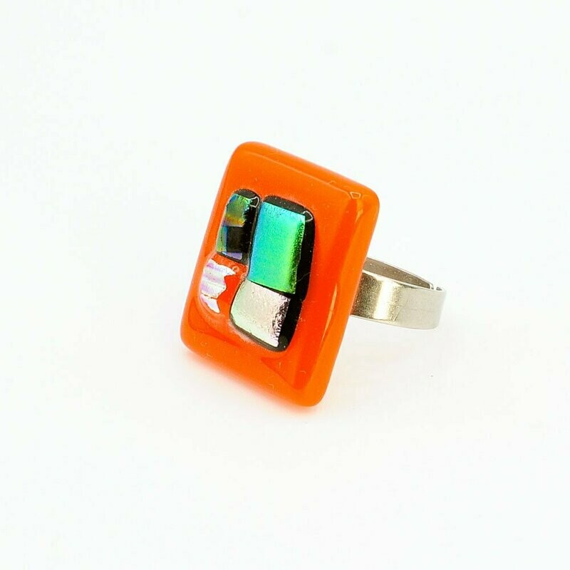 Bague orange