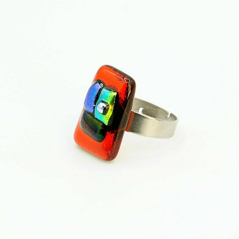 Bague orange