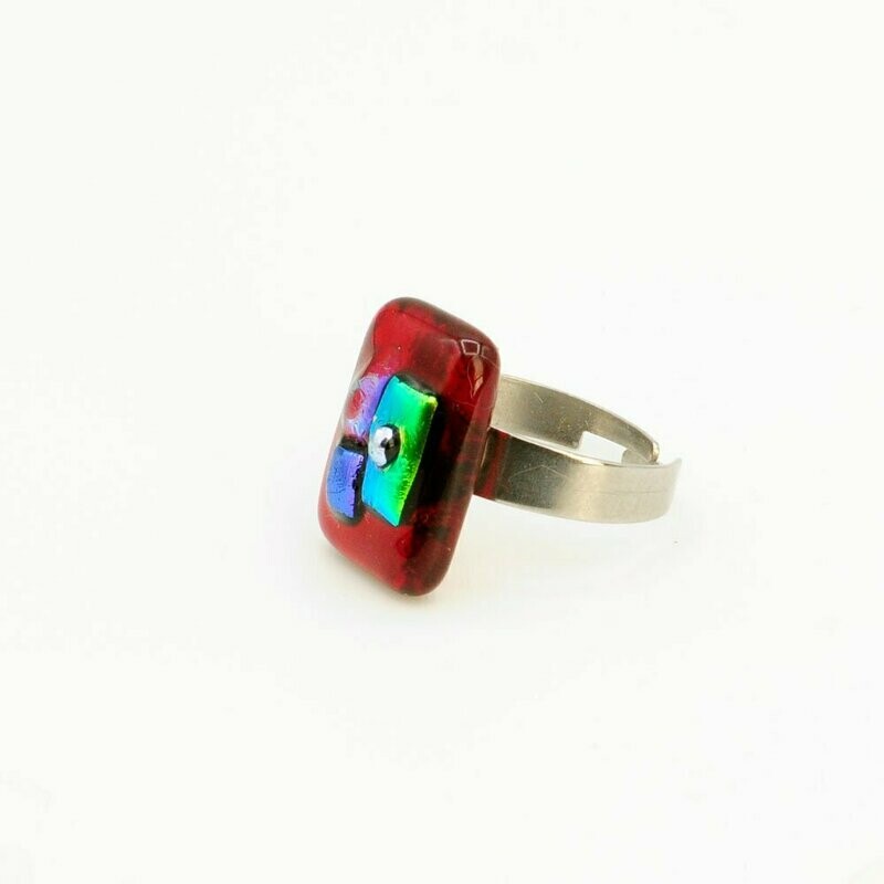 Bague rouge