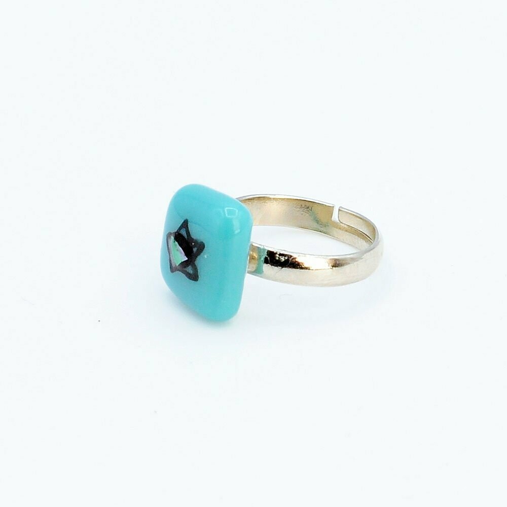 Bague enfant turquoise étoile