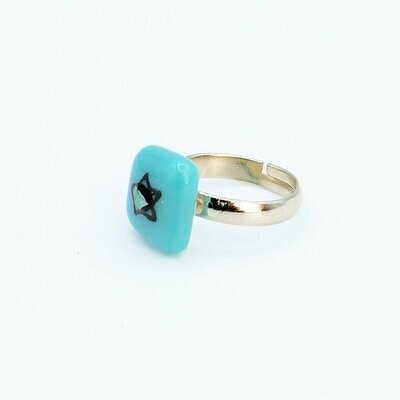 Bague enfant turquoise étoile