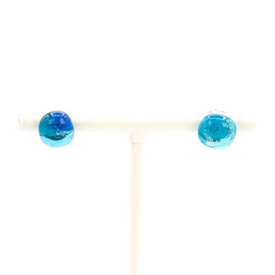 Boucles d'oreilles puces Lagon