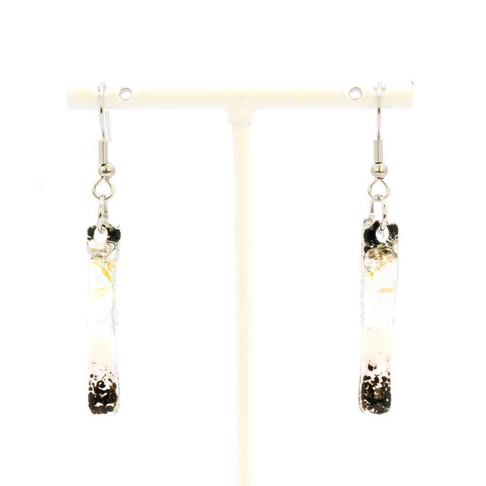 Boucles d'oreilles Minérale longues