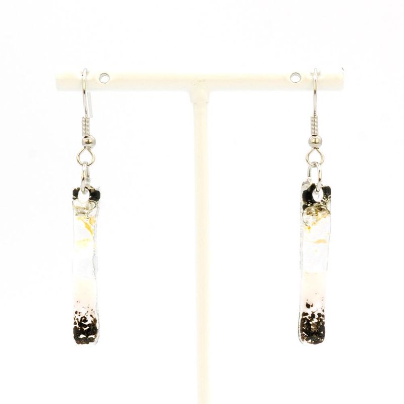 Boucles d'oreilles Minérale longues