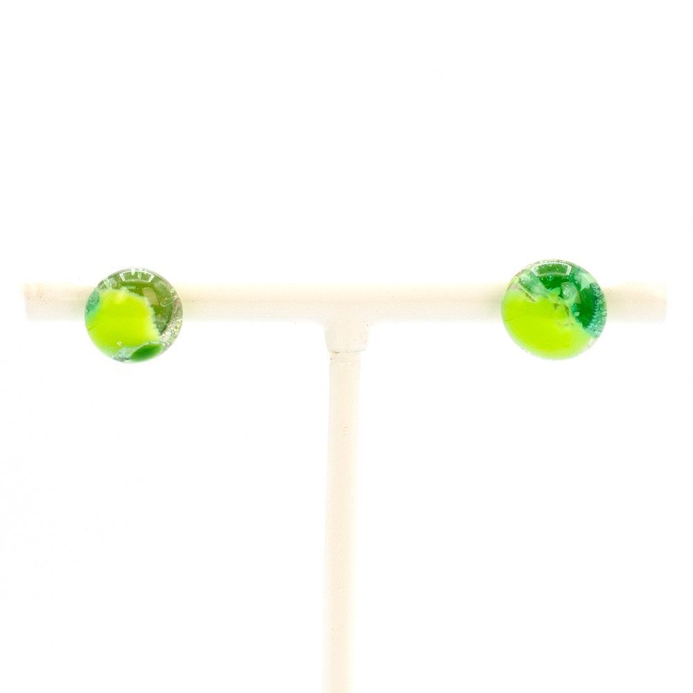Boucles d'oreilles puces Rivière