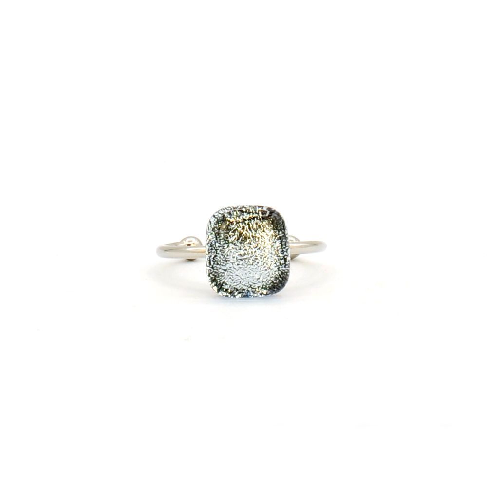 Bagues Hypno Argent/Bleu