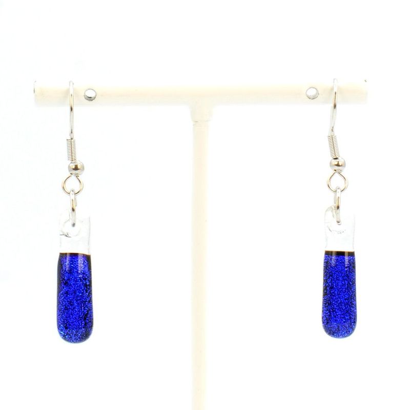 Boucles d'oreilles Hypno Bleu